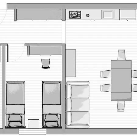 In Okrug Gornji With Two-bedrooms 2 Traù