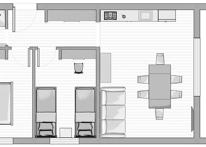 In Okrug Gornji With Two-bedrooms 2 特罗吉尔